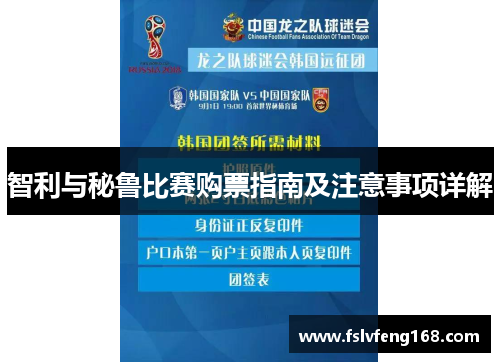 智利与秘鲁比赛购票指南及注意事项详解